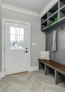 mudroom and entry additions