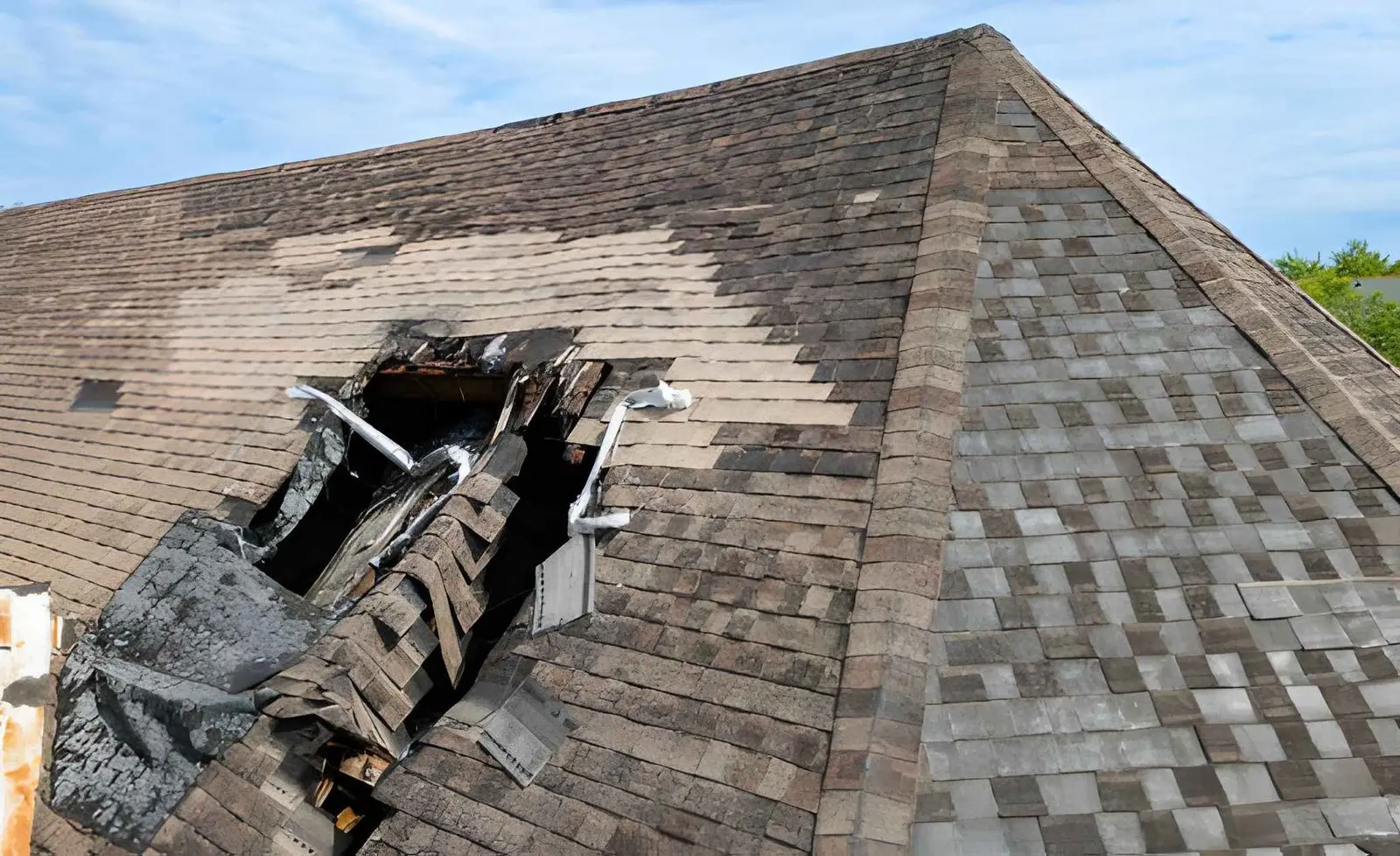 hail damage roof Summit County