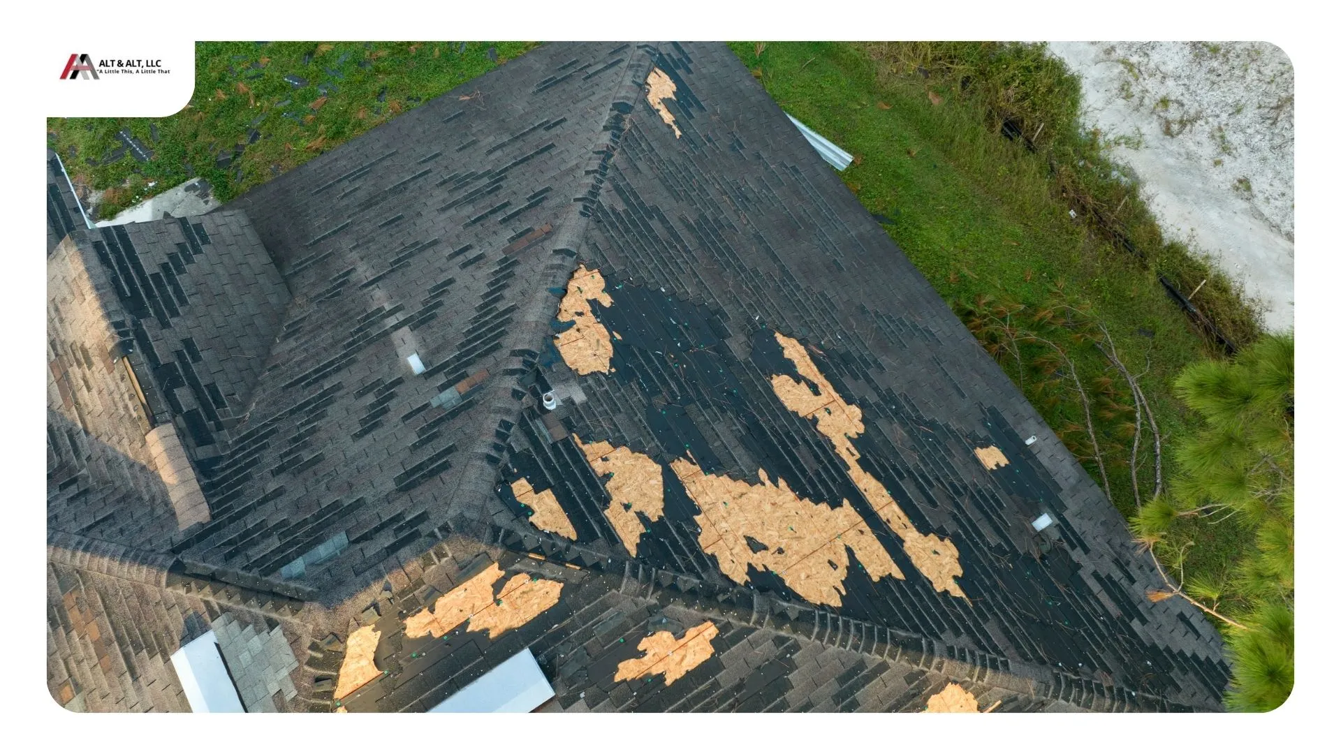 New asphalt shingle roof completed by Alt & Alt on a home in Tallmadge, Summit County, Ohio